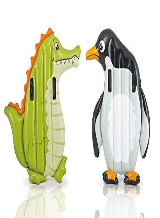 VWretails Recreation 58151EP Animal Riders Toys for Enjoyment and Swimming for Your Kids and Youths (Pack of 1 Any Design) - Image 1